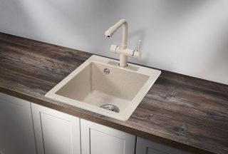 Мойка кухонная Granula Kitchen Space 4201, ПИРИТ